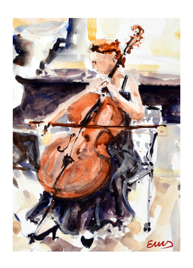 18 - La violoncellista